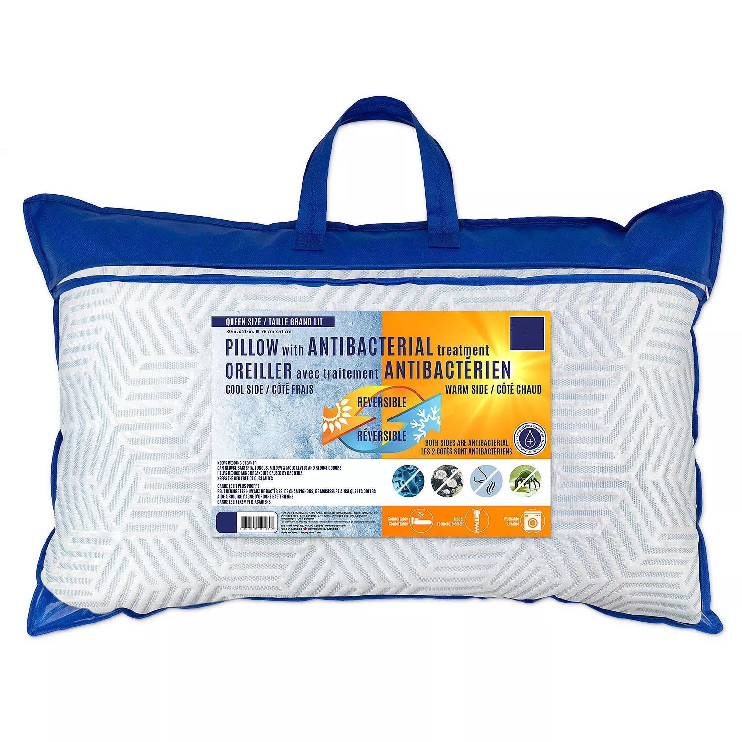 Antibacterial Reversible Pillow